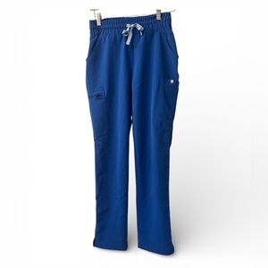Figs Royal Blue Scrub Pants- Size XXSP